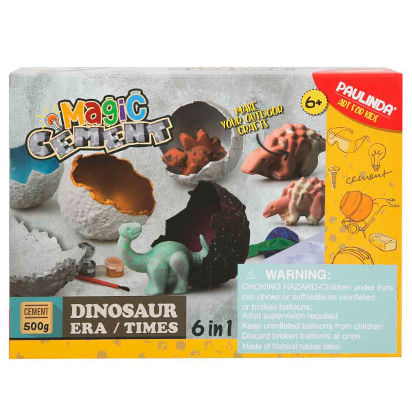 6in1 Magic Cement Dinozor Dönemi Oyun Seti