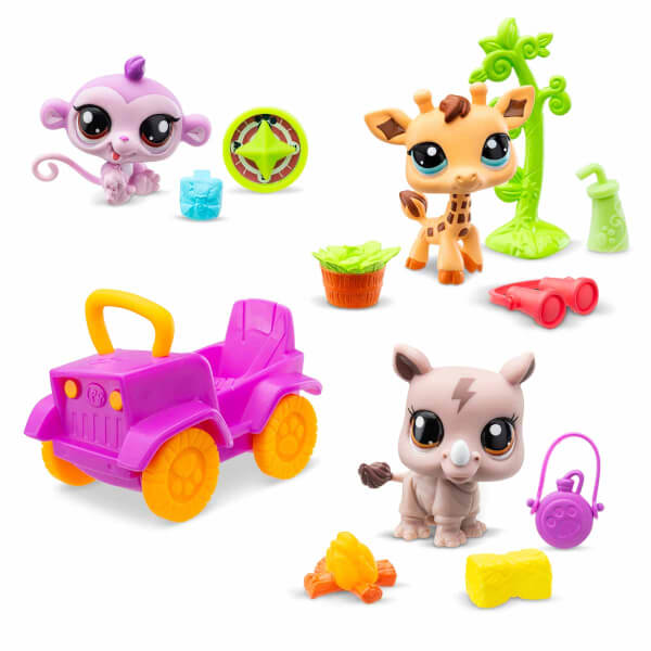 Littlest Pet Shop Minişler Safari Oyun Seti S1