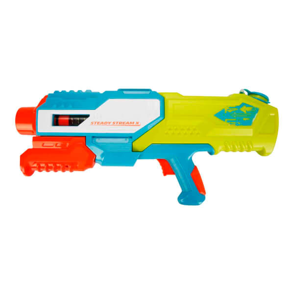 Water Warriors Steady Stream X Su Tabancası 44 cm - Mavi-Yeşil-Beyaz