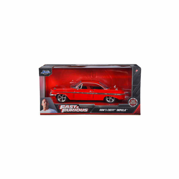 1:24 Fast & Furious Dom's Chevy Impala Model Araba