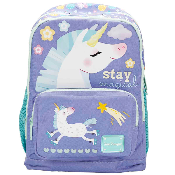 Sun Design Unicorn Desenli Okul Çantası OTTO.49004