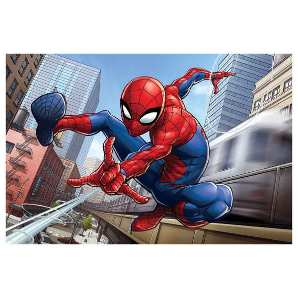 Prime 3D/2D 200 Parça Çift Taraflı Puzzle: Marvel Spider-Man