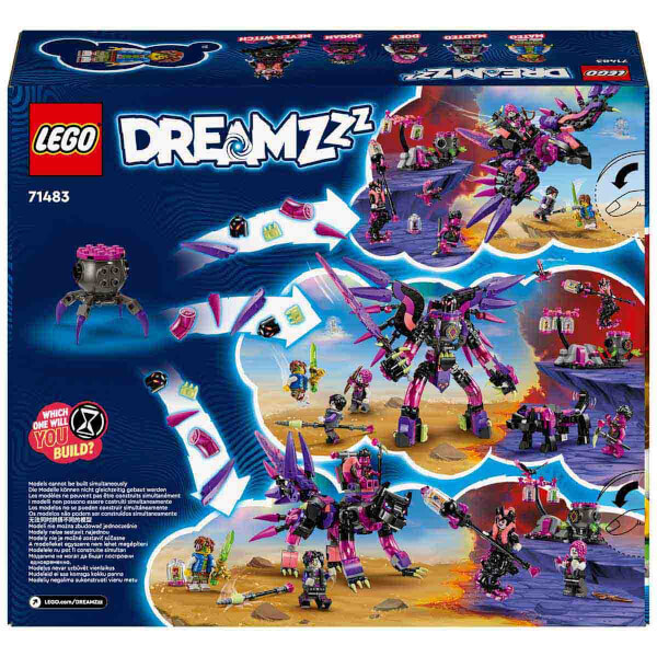 LEGO DREAMZzz Never Cadısı’nın Kabus Yaratıkları 71483 – 9 Yaş ve Üzeri Çocuklar için Yaratıcı Oyuncak Yapım Seti (457 Parça)