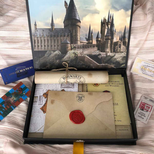Harry Potter Hogwarts'a Davet Mektup Seti