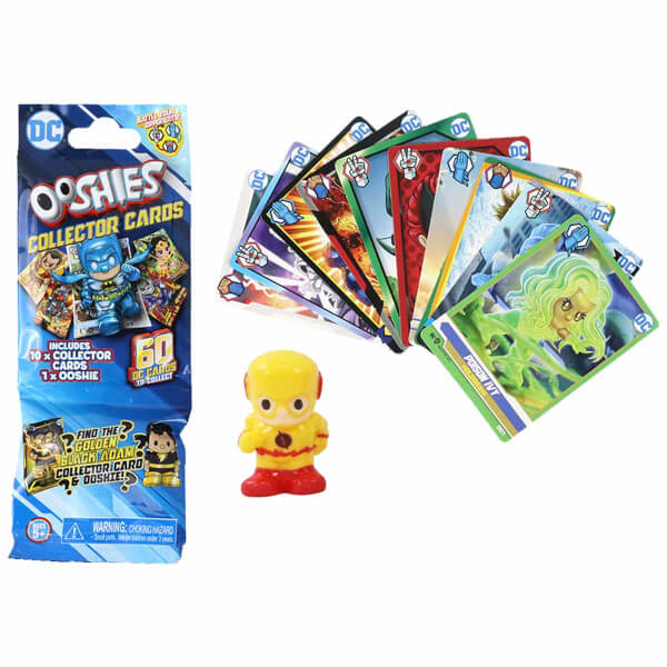 Ooshies DC Figür ve Kartlar Sürpriz Paket HHD06000