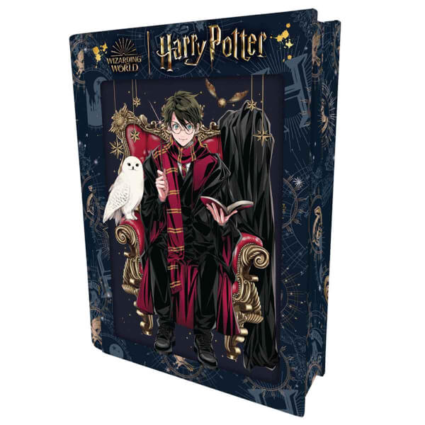 Prime 3D 300 Parça 3D Puzzle Metal Kutu: Harry Potter