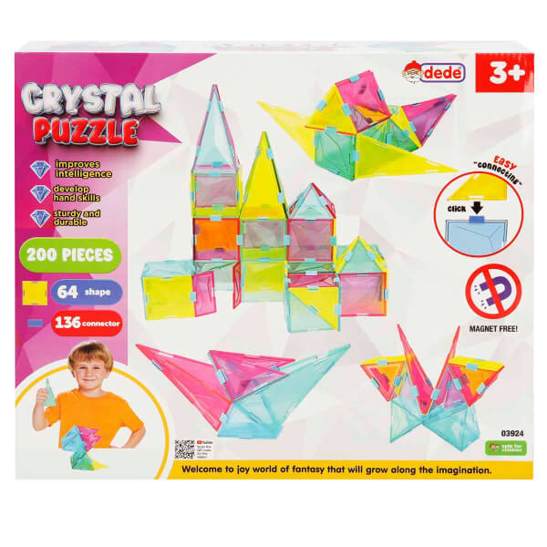 Kristal Puzzle 200 Parça 