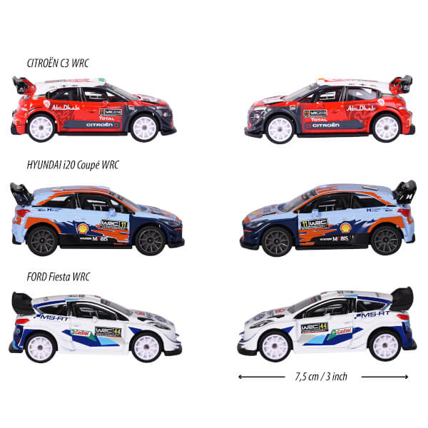 1:64 Majorette WRC Edition Die Cast Model Araba