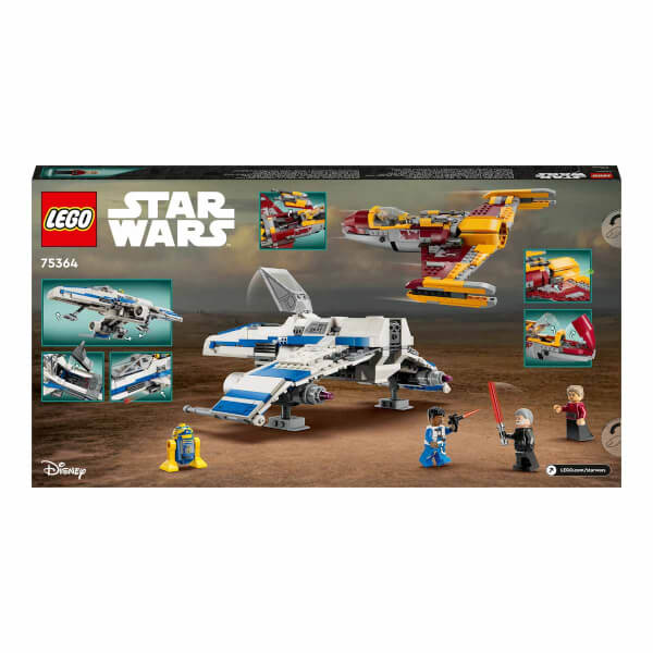 LEGO Star Wars: Ahsoka Yeni Republic E-Wing Shin Hati'nin Starfighter'ına Karşı 75364