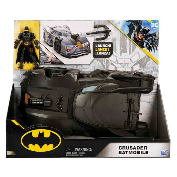 DC Comics Batman Crusader Batmobile Aracı ve Figür Seti 