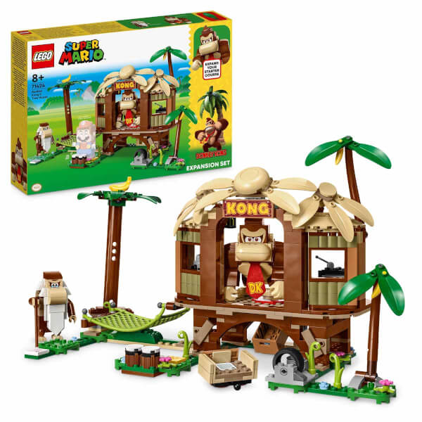 LEGO Super Mario Donkey Kong'un Ağaç Evi Ek Macera Seti 71424