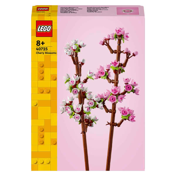 LEGO® Kiraz Çiçekleri İnşa Edilebilen Çiçekli Kutlama Hediyesi 40725