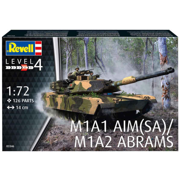 Revell 1:72 M1A1 AIM(SA) / M1A2 ABRAMS VSO03346