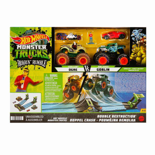 Hot Wheels Monster Trucks Roarin' Rumble Palet Seti HCJ77