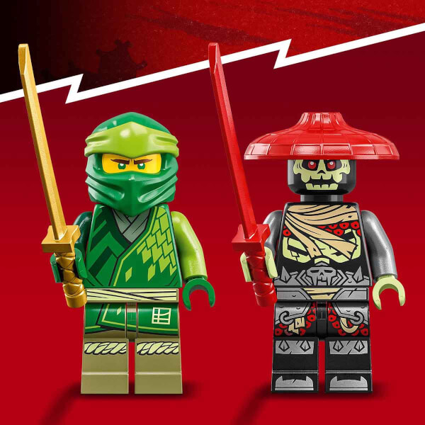 LEGO NINJAGO Lloyd’un Ninja Sokak Motosikleti 71788 - 4 Yaş ve Üzeri Çocuklar için Motosiklet İçeren Başlangıç Düzeyinde Yaratıcı Oyuncak Yapım Seti (64 Parça)