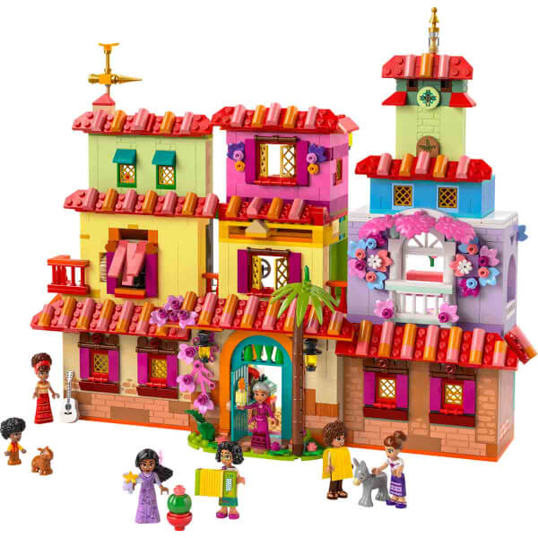 LEGO Disney Enkanto Sihirli Madrigal Evi 43245 – 7 Yaş ve Üzeri Çocuklar İçin Mirabel Mini Bebek Figürü İçeren Yaratıcı Oyuncak Yapım Seti (1560 Parça)