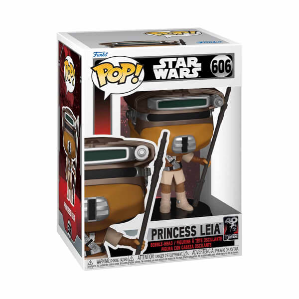 Funko Pop Star Wars: Princess Leia (Boushh) 40. Yıl Dönümü 