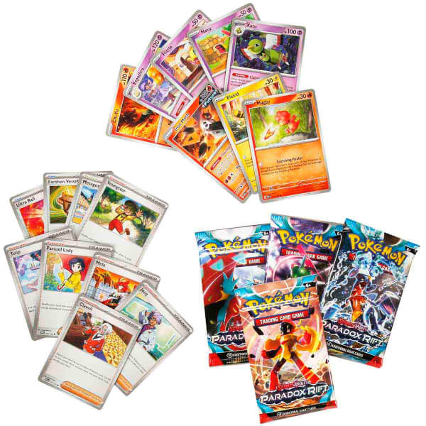 Pokemon Scarlet & Violet Paradox Rift Build And Battle Trading Card