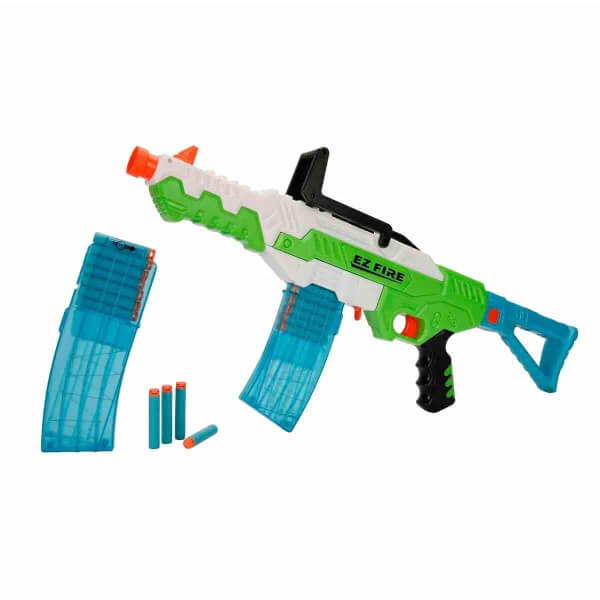 Air Warriors Ez Fire Blaster 20 Mermili Sünger Dart Atan Silah 55 cm