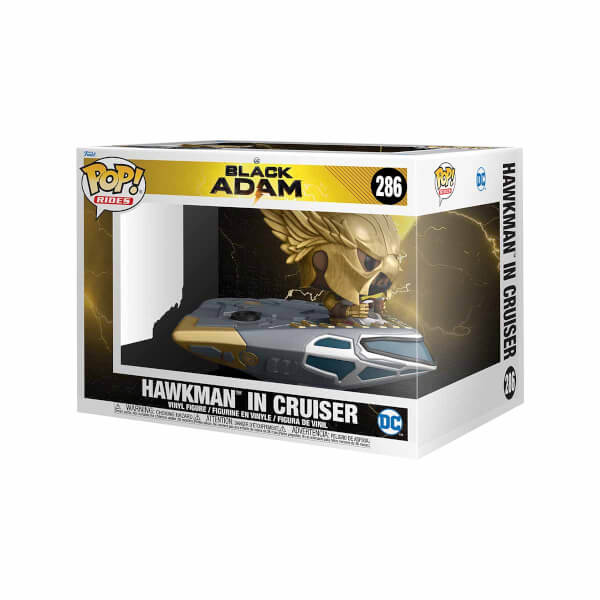 Funko Pop Rides Black Adam: Hawkman in Cruiser