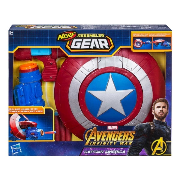 Avengers Assembler Gear Captain America Kalkan