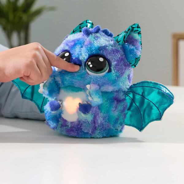 Sesli ve Işıklı Hatchimals Alive Mystery Hatch Draggle İnteraktif Peluş Sürpriz Yumurta