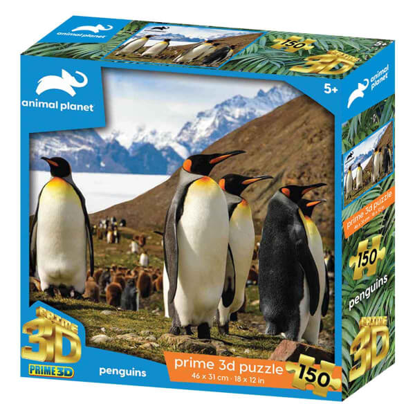 150 Parça 3D Puzzle: Penguenler 