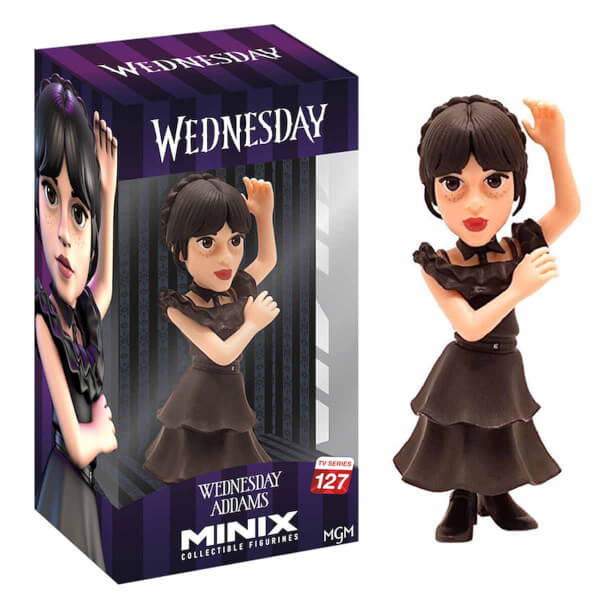 Minix Balo Elbiseli Wednesday Koleksiyon Figürü MNX59000