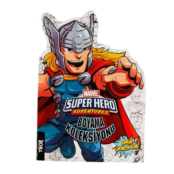 Marvel Super Hero Adventures Çıkartmalı Boyama Koleksiyonu