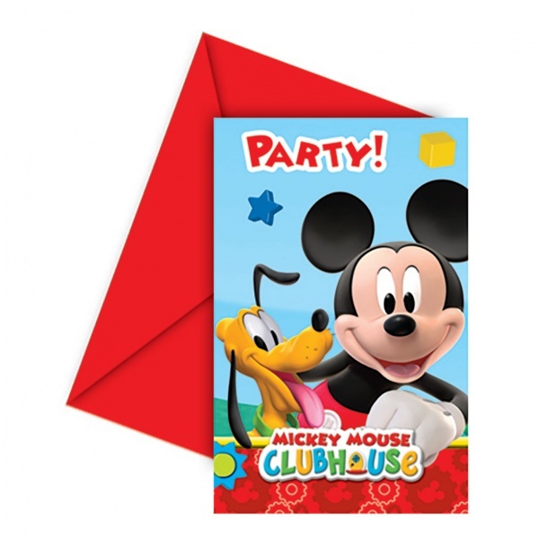 Mickey 6'lı Davetiye