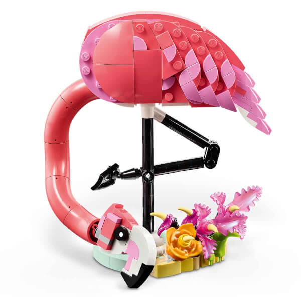 LEGO Creator 3’ü 1 Arada Vahşi Hayvanlar: Pembe Flamingo 31170 - 8 Yaş ve Üzeri Çocuklar için Kakadu Papağanı veya Aksolotl’a Dönüşebilen Yaratıcı Oyuncak Yapım Seti (288)
