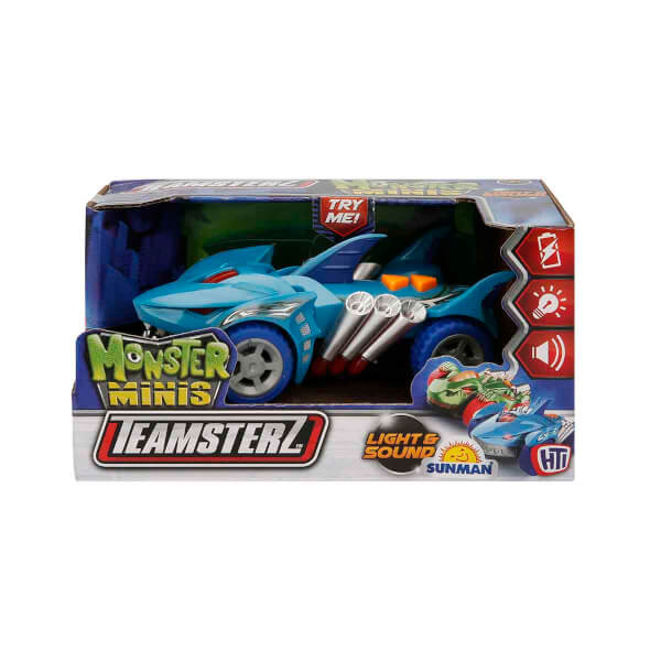 Teamsterz Monster Minis Sesli ve Işıklı Araba 14 cm.