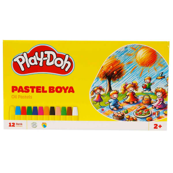 Play Doh Pastel Boya Kalemi 12'li