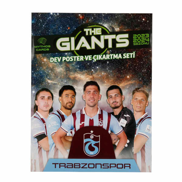 The Giants Trabzonspor Dev Poster ve Çıkartma Seti