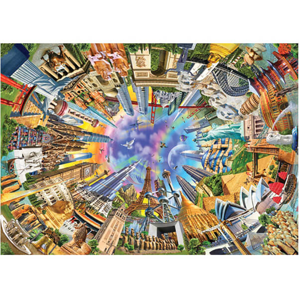 3000 Parça Puzzle : Dünya Anıtları