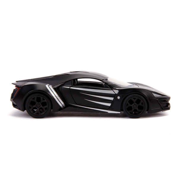 1:32 Marvel Black Panther Lykan Hypersport Model Araba