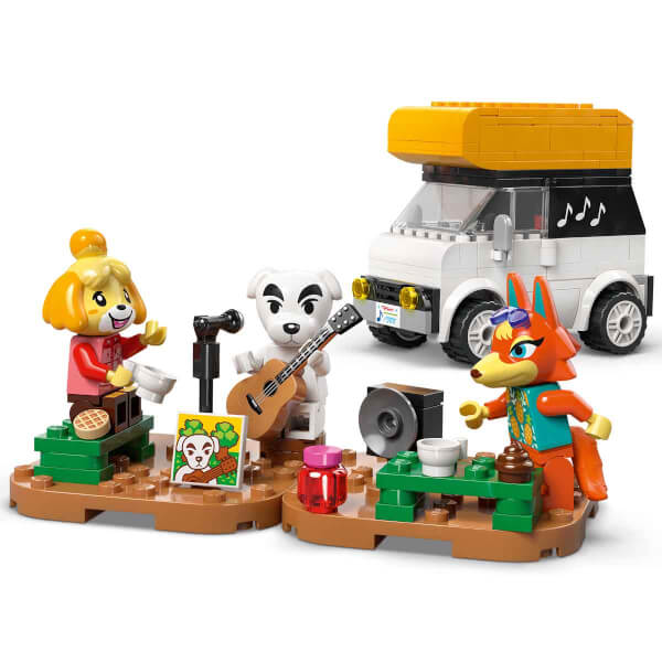 LEGO Animal Crossing K.K. Meydan Konseri 77052 - 7 Yaş ve Üzeri Çocuklar İçin Kafe ve Araç İçeren Oyuncak Yapım Seti (550 Parça)