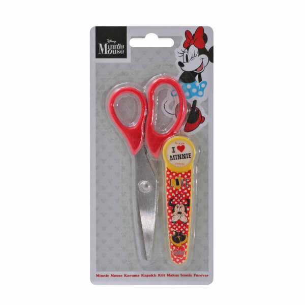 Minnie Iconic Forever Koruma Kapaklı Küt Makas OTTO.44441-44438