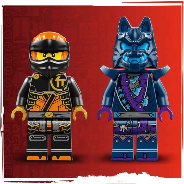 LEGO® NINJAGO® Cole'un Toprak Elementi Robotu 71806 - 7 Yaş ve Üzeri Çocuklar için Aksiyon Figürü İçeren Yaratıcı Oyuncak Yapım seti (235 Parça)