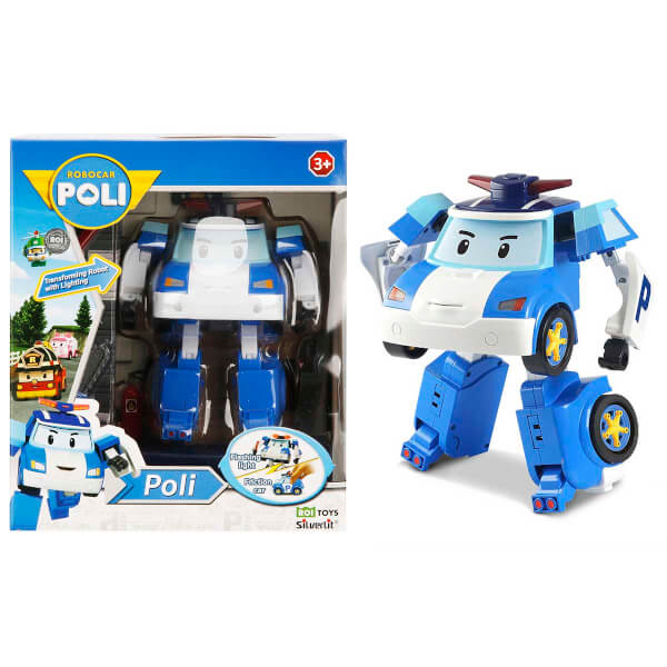 Robocar Poli Işıklı Dönüşen Figür Poli