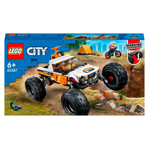 LEGO City 4x4 Arazi Aracı Maceraları 60387