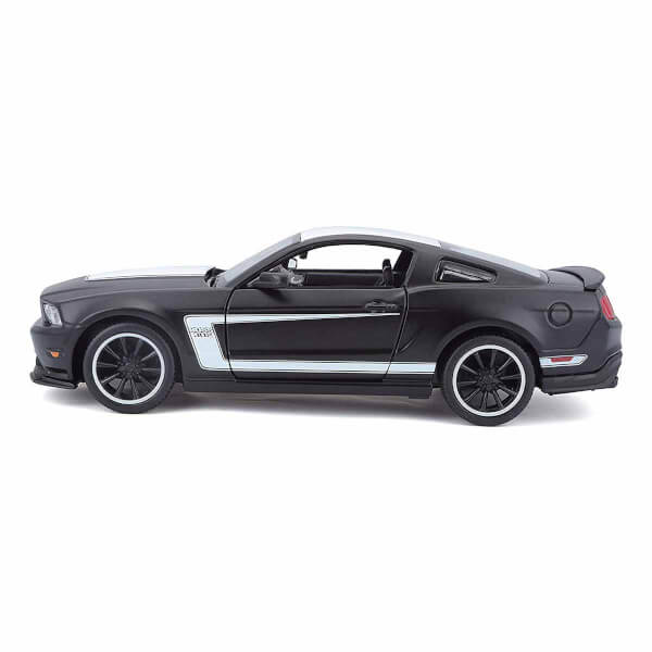 1:24 Ford Mustang Boss 302 Matte Black Model Araba