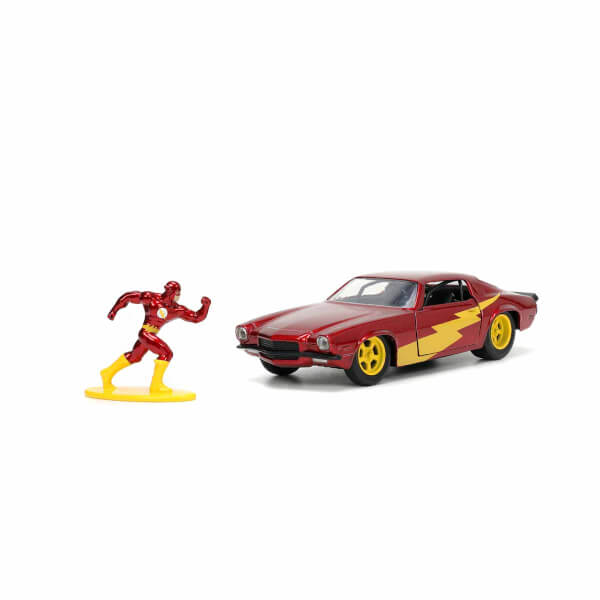 1:32 1973 Chevrolet Camaro Model Araba The Flash Figür