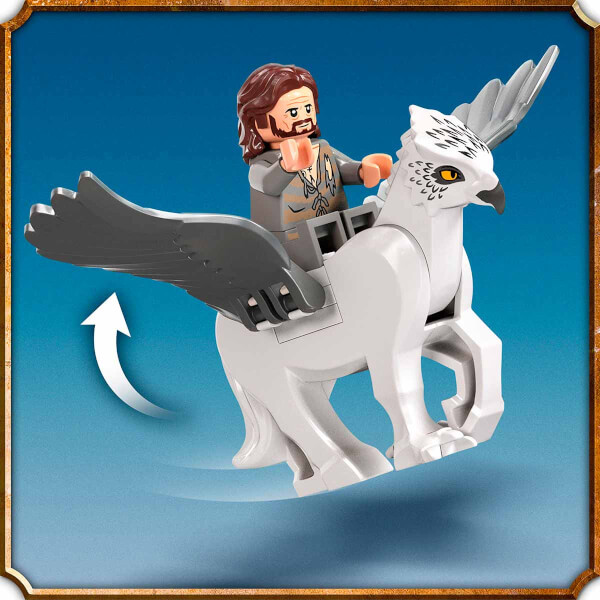 LEGO® Harry Potter™ Hogwarts™ Avlusu: Sirius’un Kurtuluşu 76401 - 8 Yaş ve Üzeri Çocuklar için Kale Oyuncağı Yapım Seti (345 Parça)