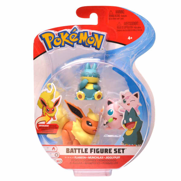 Pokemon Battle Figür 3'lü Set S10