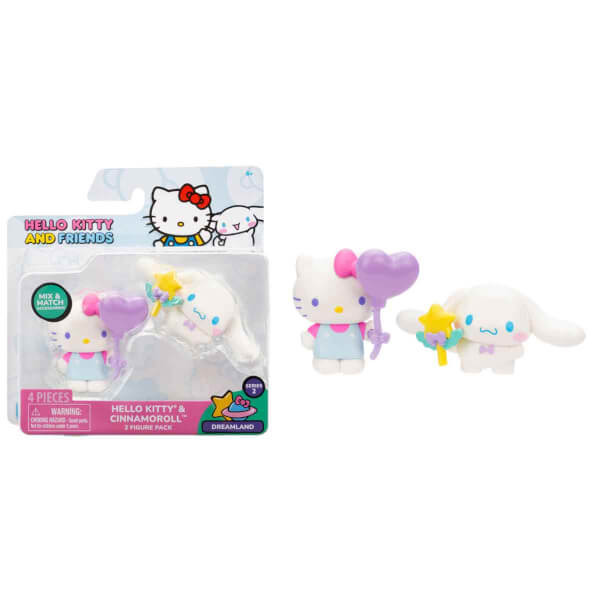 Hello Kitty 2'li Mini Figür Seti S2 HKT06100