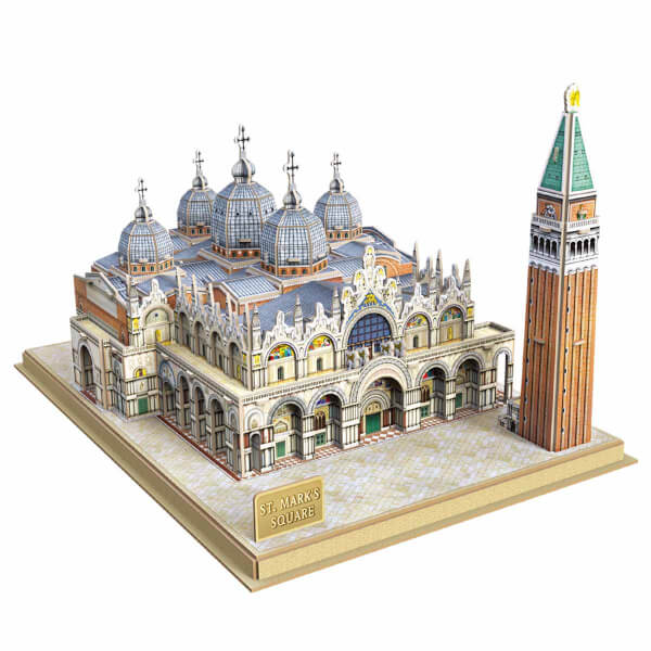 107 Parça 3D Puzzle: National Geographic St. Mark’s Square