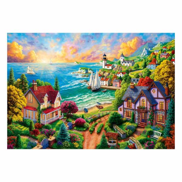 260 Parça Puzzle: Sahildeki Köy