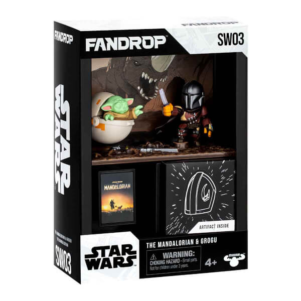 FANDROP Star Wars Mandalorian ve Grogu Diorama Seti