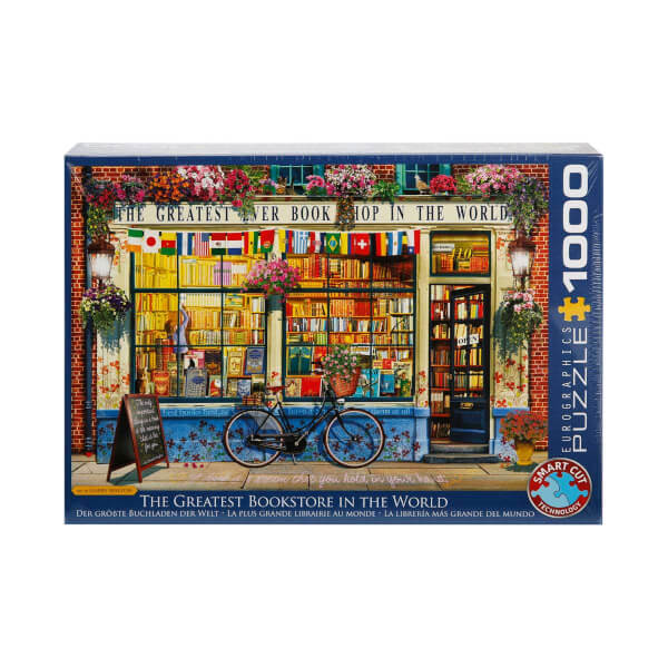 1000 Parça Puzzle : The Greatest Bookstore In The World